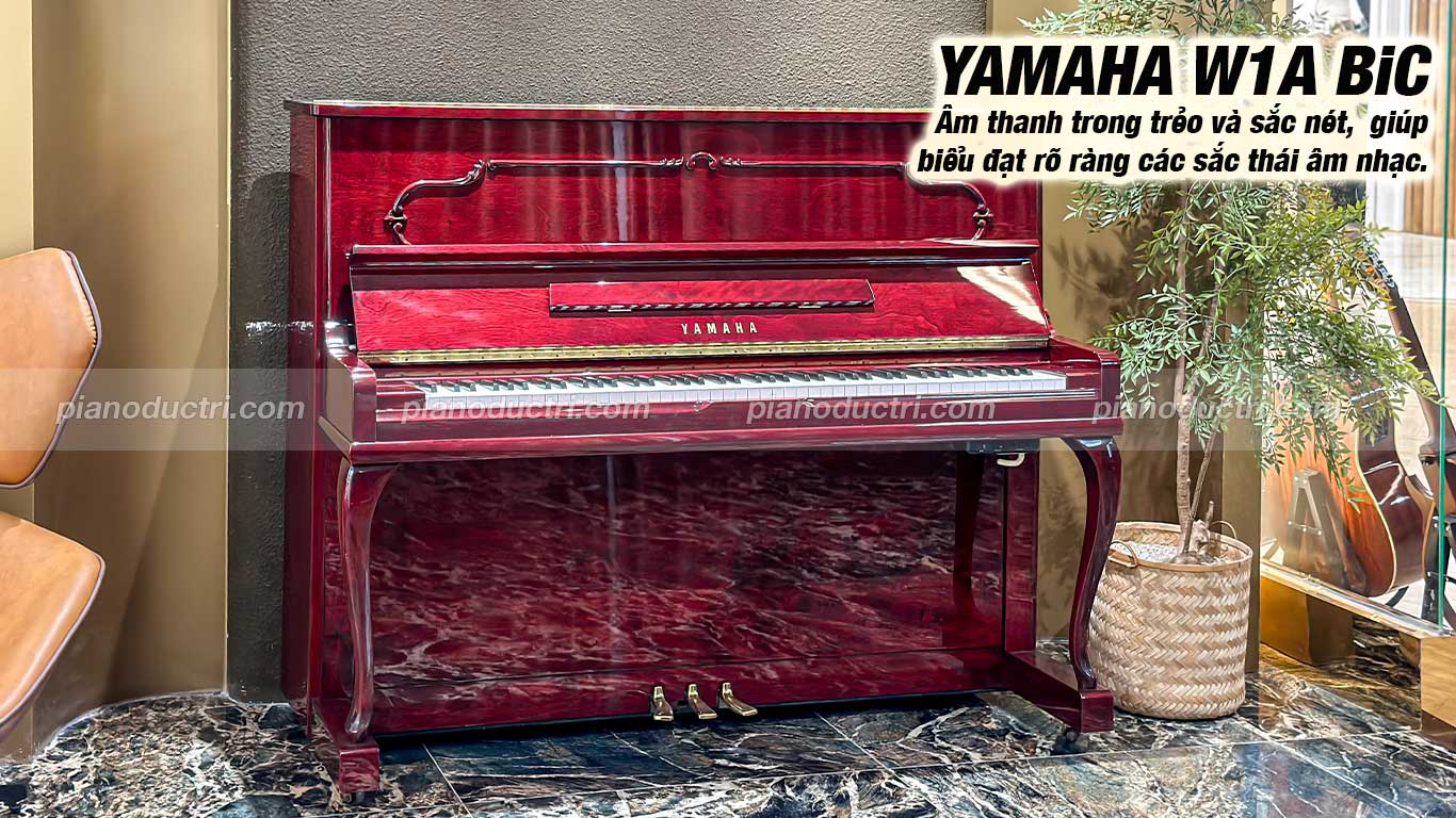 Yamaha W1A BiC 3 Đàn Piano Yamaha W1ABiC Cao Cấp tại Showroom Piano Đức Trí