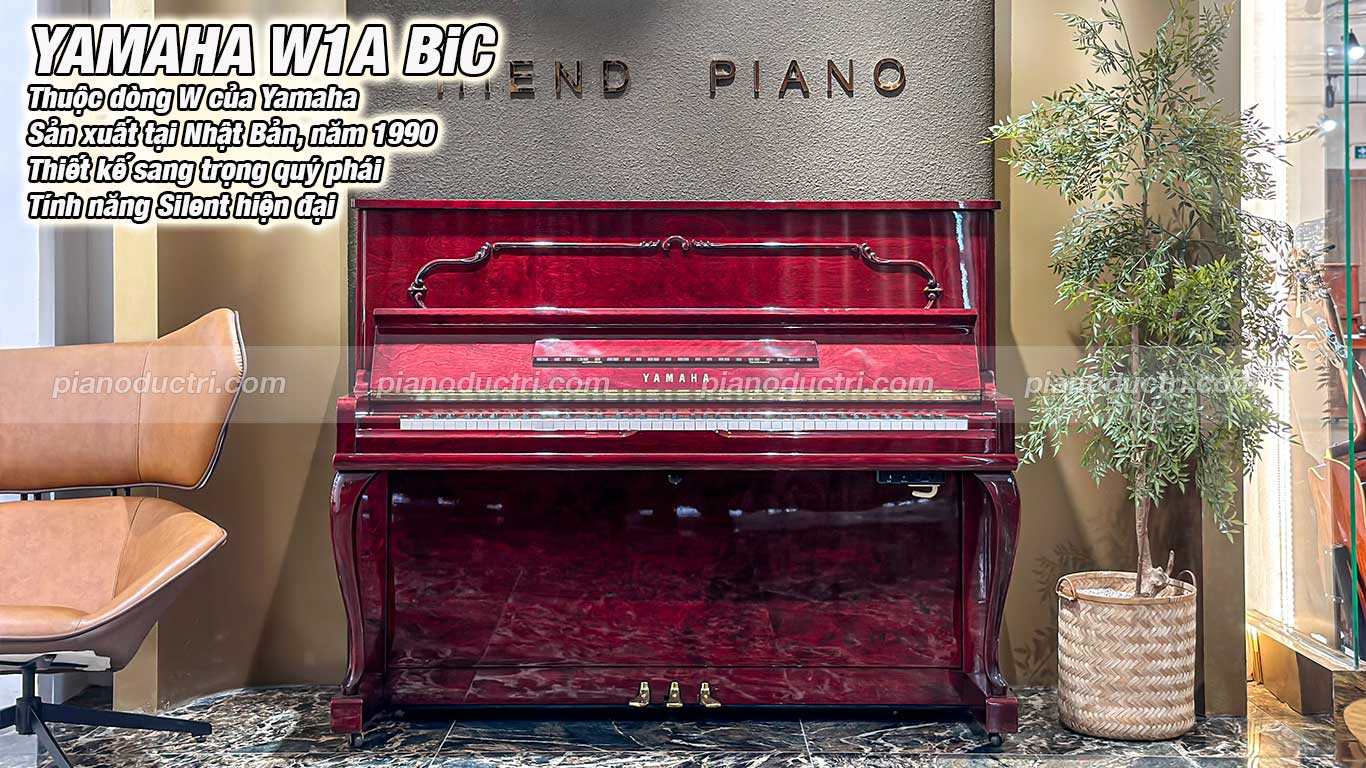 Yamaha W1A BiC 1 Đàn Piano Yamaha W1ABiC Cao Cấp tại Showroom Piano Đức Trí