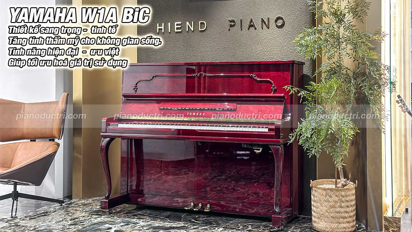 Yamaha W1A BiC 2 Đàn Piano Yamaha W1ABiC Cao Cấp tại Showroom Piano Đức Trí