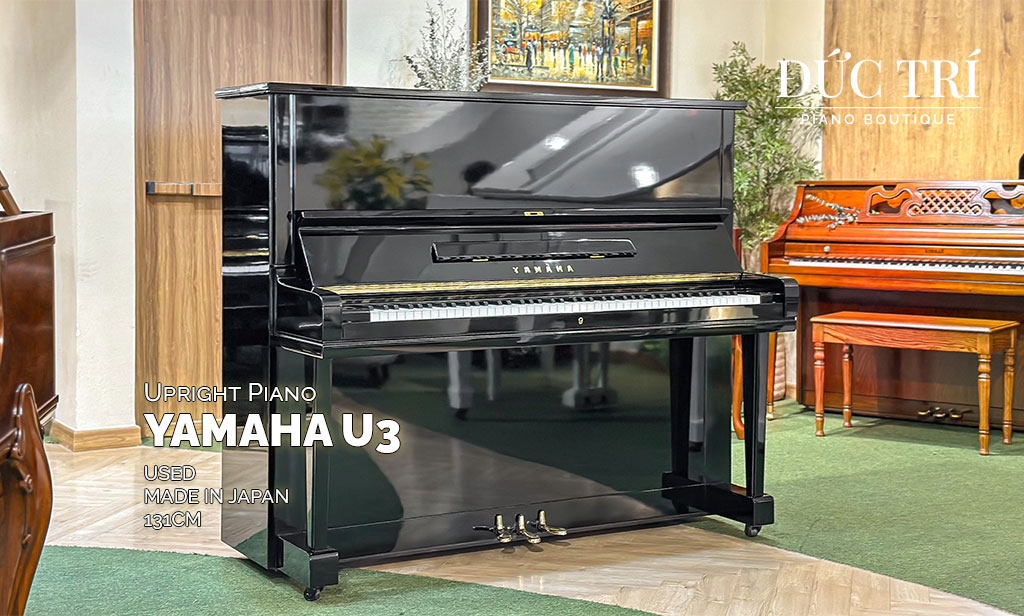 Yamaha U3 1 Đàn Piano Yamaha U3 đã qua sử dụng tại Đức Trí Piano Boutique