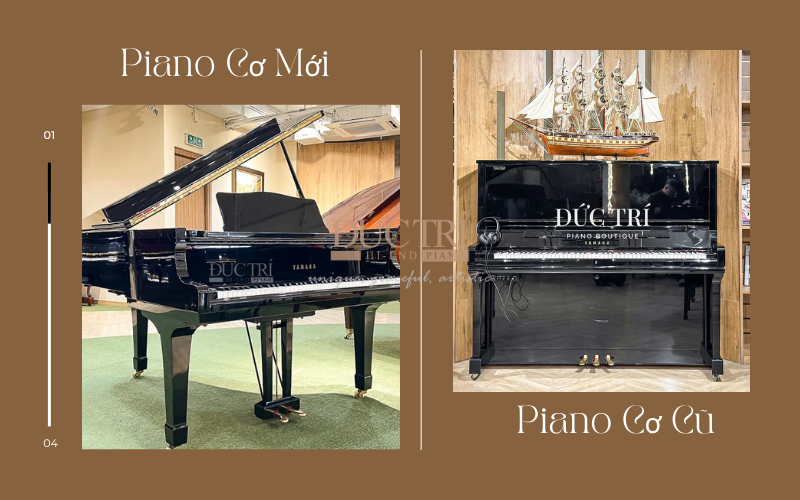 Nên mua đàn piano cơ cũ hay mới? Bật mí sự thật ít người biết